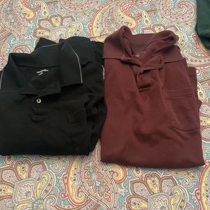 TWO Roundtree and York POLOS!